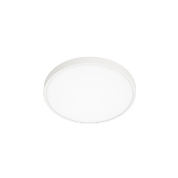 Flush mount ceiling light Lux Riberio 30w – flush mount ceiling lights in white and aluminium