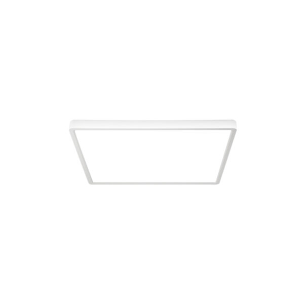 Flush mount ceiling light Lux Bastia – flush mount ceiling lights in white and plastic