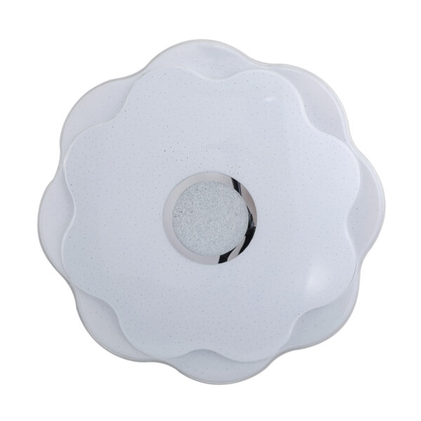 Flush mount ceiling light Lux Normi 48w – flush mount ceiling lights in white and steel
