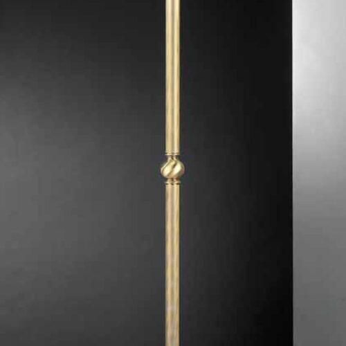 Floor lamp Lux 4650 – floor lamps in brass and glass