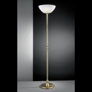 Floor lamp Lux 5650 – floor lamps in brass and glass