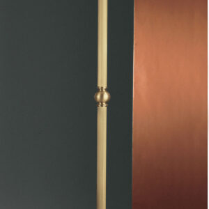 Floor lamp Lux 825 – floor lamps in brass and glass