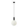 Pendant lamp Lux Aldeva 40w – modern pendant lamp in black and steel