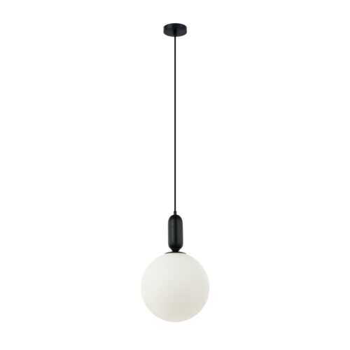 Pendant lamp Lux Aldeva 40w – modern pendant lamp in black and steel