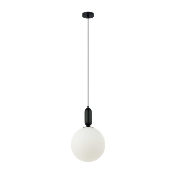 Pendant lamp Lux Aldeva 40w – modern pendant lamp in black and steel