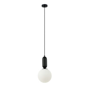 Pendant lamp Lux Aldeva – modern pendant lamp in black and steel