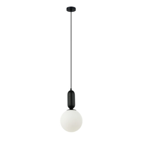 Pendant lamp Lux Aldeva – modern pendant lamp in black and steel