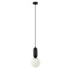Pendant lamp Lux Aldeva – modern pendant lamp in black and steel