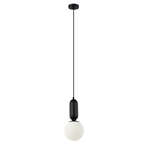 Pendant lamp Lux Aldeva – modern pendant lamp in black and steel