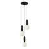 Pendant lamp Lux Aldeva – modern pendant lamp in black and steel
