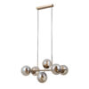Pendant lamp Lux Molite 5w – modern pendant lamp in gold and metal alloy