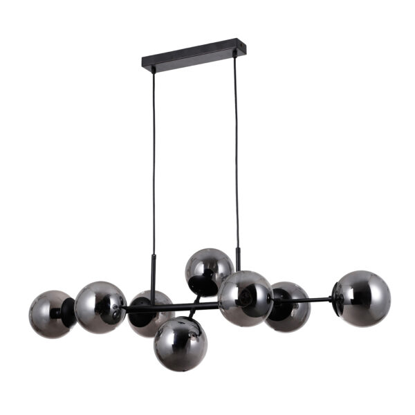 Pendant lamp Lux Molite – modern pendant lamp in black and steel