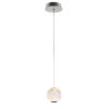 Pendant lamp Lux Rosario – modern pendant lamp in chrome and steel