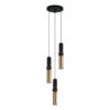 Pendant lamp Lux Isidora – modern pendant lamp in black