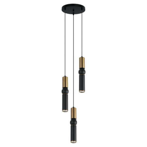 Pendant lamp Lux Isidora 25w – modern pendant lamp in black