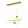 Pendant lamp Lux Halling 45w – modern pendant lamp in coppery and steel