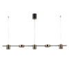Pendant lamp Lux Remdal – modern pendant lamp in brass and aluminum