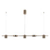 Pendant lamp Lux Remdal – modern pendant lamp in brass and aluminum