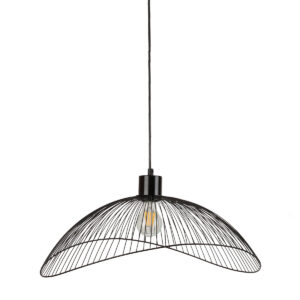 Pendant lamp Lux Nunez – modern pendant lamp in matt black and steel