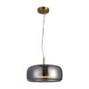 Pendant lamp Lux Caste – modern pendant lamp in gold and metal alloy