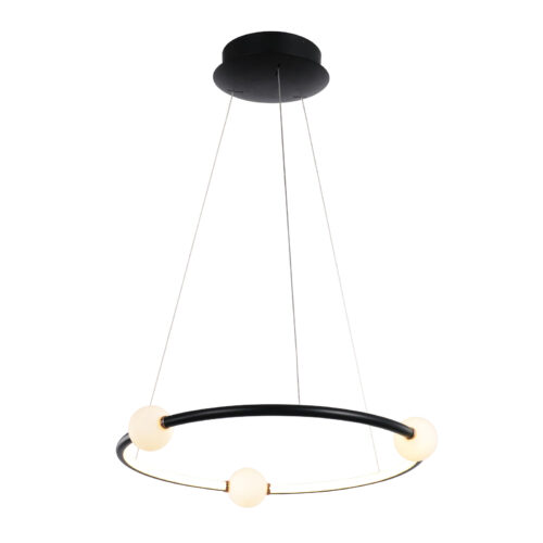 Pendant lamp Lux Lozanna 36w – modern pendant lamp in black