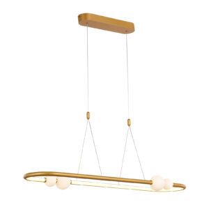 Pendant lamp Lux Lozanna 44w – modern pendant lamp in antique bronze and steel