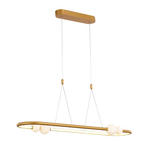 Pendant lamp Lux Lozanna 44w – modern pendant lamp in antique bronze and steel