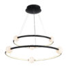 Pendant lamp Lux Lozanna – modern pendant lamp in black