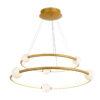 Pendant lamp Lux Lozanna 86w – modern pendant lamp in antique bronze and steel