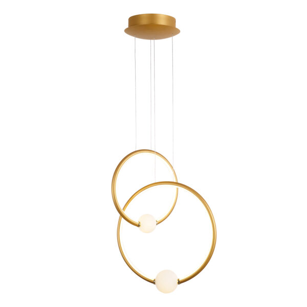 Pendant lamp Lux Lozanna 44.8w – modern pendant lamp in antique bronze and steel