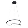 Pendant lamp Lux Reina – modern pendant lamp in black and steel