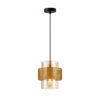 Pendant lamp Lux Vinoti – modern pendant lamp in amber