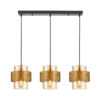Pendant lamp Lux Vinoti 40w – modern pendant lamp in amber