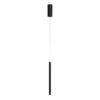 Pendant lamp Lux Valdes 5w – modern pendant lamp in black and steel