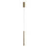 Pendant lamp Lux Valdes – modern pendant lamp in gold and steel