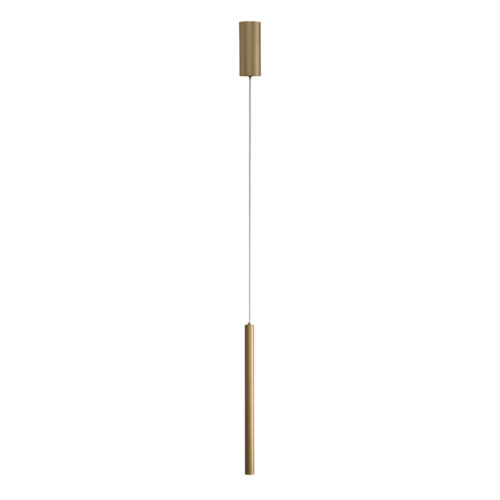Pendant lamp Lux Valdes – modern pendant lamp in gold and steel