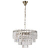 Pendant lamp Lux Buena – modern pendant lamp in antique bronze and steel