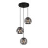 Pendant lamp Lux Hilo – modern pendant lamp in black and steel