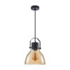 Pendant lamp Lux Darlena 40w – modern pendant lamp in black and steel