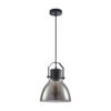 Pendant lamp Lux Darlena – modern pendant lamp in black and steel