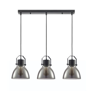 Pendant lamp Lux Darlena – modern pendant lamp in black and steel