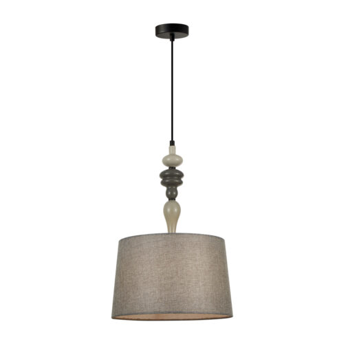 Pendant lamp Lux Nerom – modern pendant lamp in matt black and metal