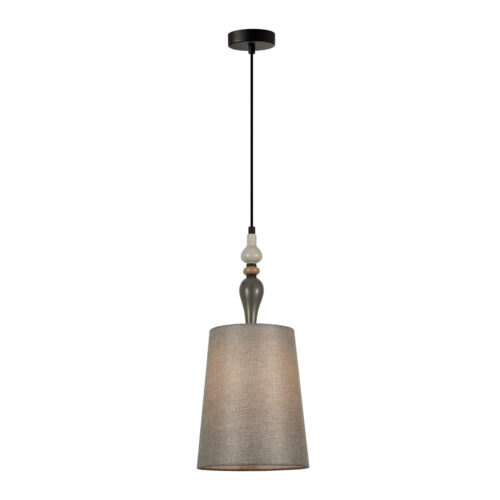 Pendant lamp Lux Nerom – modern pendant lamp in matt black and metal