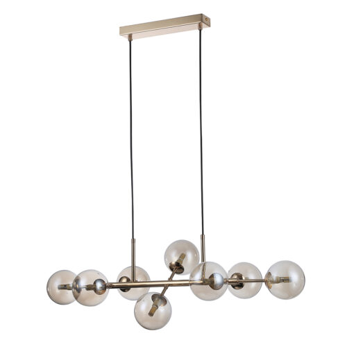 Pendant lamp Lux Erimida 10w – modern pendant lamp in brass and steel