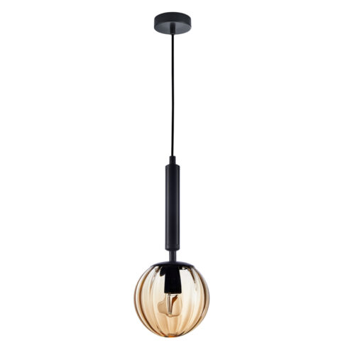 Pendant lamp Lux Ravena – modern pendant lamp in black and steel
