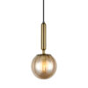 Pendant lamp Lux Ravena 5w – modern pendant lamp in brass