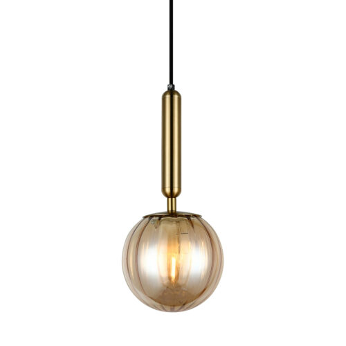Pendant lamp Lux Ravena 5w – modern pendant lamp in brass