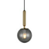 Pendant lamp Lux Ravena – modern pendant lamp in brass