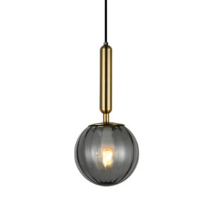 Pendant lamp Lux Ravena – modern pendant lamp in brass