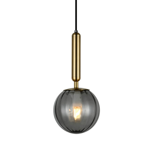 Pendant lamp Lux Ravena – modern pendant lamp in brass
